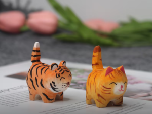Sandalwood wooden small animals